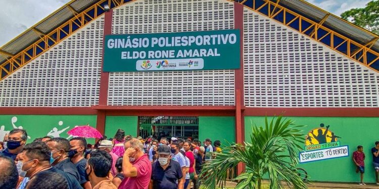 Matinha comemora seus 73 anos inaugurando obras para a população Matinha comemora seus 73 anos inaugurando obras para a população