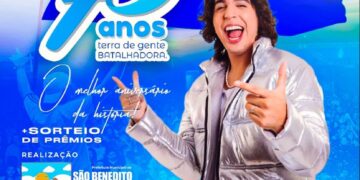 São Benedito do Rio Preto: Prefeito Wallas Rocha faz programação histórica para os 73 anos da cidade