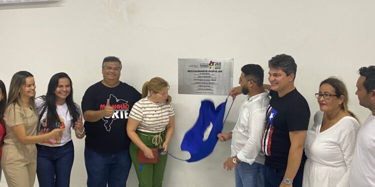 Peritoró: Dr. Junior e Flávio Dino Inauguram o tão sonhado Restaurante Popular da cidade Peritoró: Dr. Junior e Flávio Dino Inauguram o tão sonhado Restaurante Popular da cidade