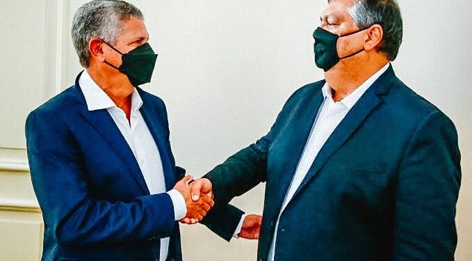 Icatu: Walace Azevedo e Flávio Dino cumprem promessa do Restaurante Popular Icatu: Walace Azevedo e Flávio Dino cumprem promessa do Restaurante Popular