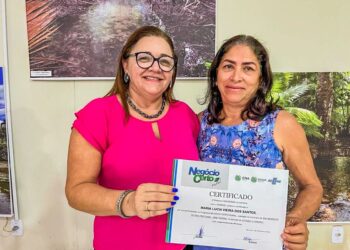 São Benedito do Rio Preto: Turma de Jovens inscritos em cursos profissionalizantes oferecidos pela prefeitura são ertificados.