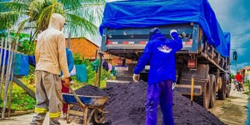 Tuntum: Prefeitura realiza trabalho de recuperação de vias do Município