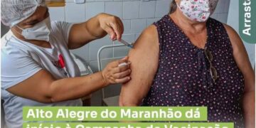 Alto Alegre: Início da Campanha de Vacinação contra a Influenza e o Sarampo.