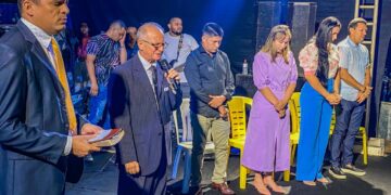 Morros: Prefeito Paraíba realiza evento gospel no primeiro dia de comemorações na cidade
