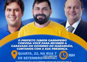 Centro Novo: Prefeito Junior Garimpeiro recebe comititiva do governador nesta quarta-feira em Centro Novo