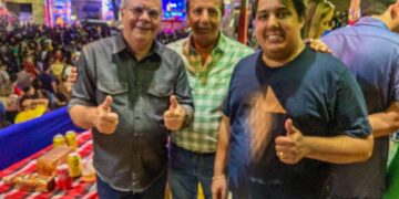 Hildo Rocha: Deputado prestigia o arraial nossa gente em Magalhães de Almeida