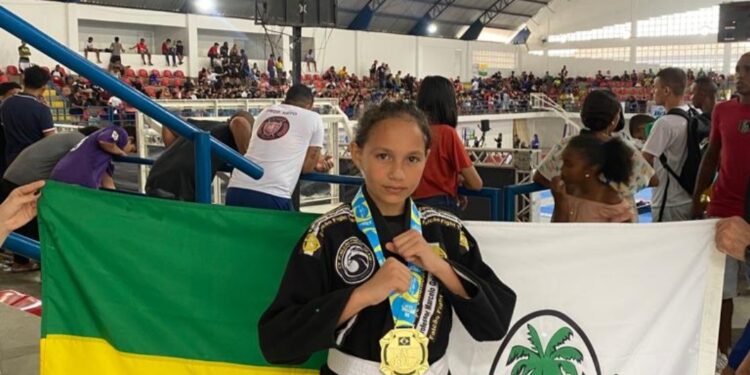 Peritoró: Atleta peritoroense é campeã na etapa maranhense do Brasil Cup de Jiu-Jitsu 2022