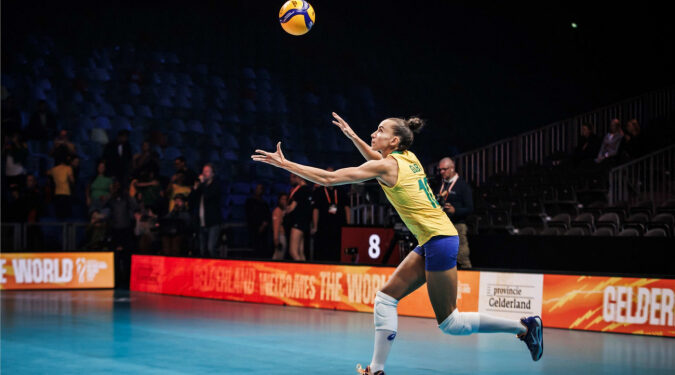 Mundial: Brasil vence Argentina com tranquilidade e segue com 100% de aproveitamento no Mundial de Vôlei Feminino Mundial: Brasil vence Argentina com tranquilidade e segue com 100% de aproveitamento no Mundial de Vôlei Feminino
