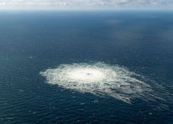 Internacional: Vazamento gera cratera de 50 metros no gasoduto Nord Stream no Mar Báltico