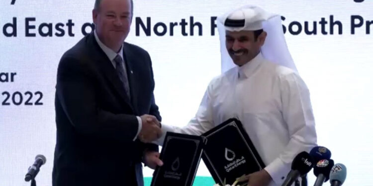 Internacional: Em meio a crise energética mundial, Catar assina contrato para fornecer gás à Alemanha Internacional: Em meio a crise energética mundial, Catar assina contrato para fornecer gás à Alemanha