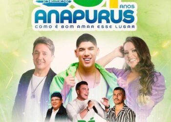 Anapurus: Cidade comemora 57 anos com grande programação