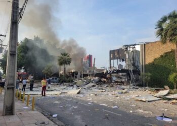 Incidente: Forte explosão destrói restaurante do grupo Coco Bambu em Teresina