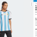 Esgotado: Adidas inicia venda de camisa da Argentina com 3 estrelas e uniforme esgota em poucas horas Esgotado: Adidas inicia venda de camisa da Argentina com 3 estrelas e uniforme esgota em poucas horas