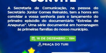 Anapurus: Prefeita Vanderly convida a população para a abertura do Natal