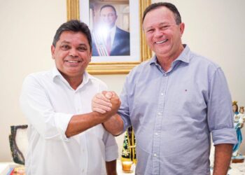 Clima amistoso: Encontro de Brandão com Jerry reforça alinhamento político da base governista