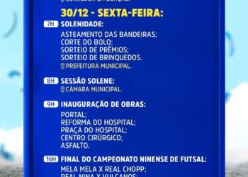 Nina Rodrigues: Começam hoje as festividade do aniversário de 61 anos da cidade