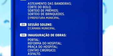 Nina Rodrigues: Começam hoje as festividade do aniversário de 61 anos da cidade