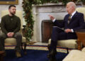 Apoio: Biden promete mais ajuda à Ucrânia durante reunião com Zelensky na Casa Branca