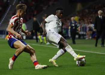 Crime: Torcida do Atlético de Madrid simula enforcamento de Vini Júnior antes de clássico com o Real