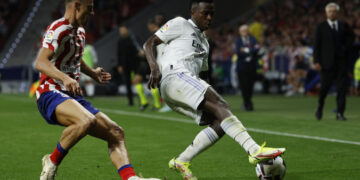 Crime: Torcida do Atlético de Madrid simula enforcamento de Vini Júnior antes de clássico com o Real