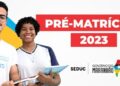 Ano Letivo 2023: Pré-matrícula em escolas da rede estadual começa na próxima segunda (9) Ano Letivo 2023: Pré-matrícula em escolas da rede estadual começa na próxima segunda (9)