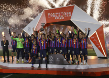 El Clássico: Barcelona vence o Real Madrid por 3 a 1 e conquista a Supercopa da Espanha