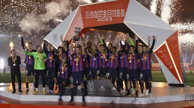 El Clássico: Barcelona vence o Real Madrid por 3 a 1 e conquista a Supercopa da Espanha El Clássico: Barcelona vence o Real Madrid por 3 a 1 e conquista a Supercopa da Espanha