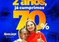 Lago da Pedra: Prefeita Maura Jorge cumpre 70% do seu plano de governo em dois anos de gestão