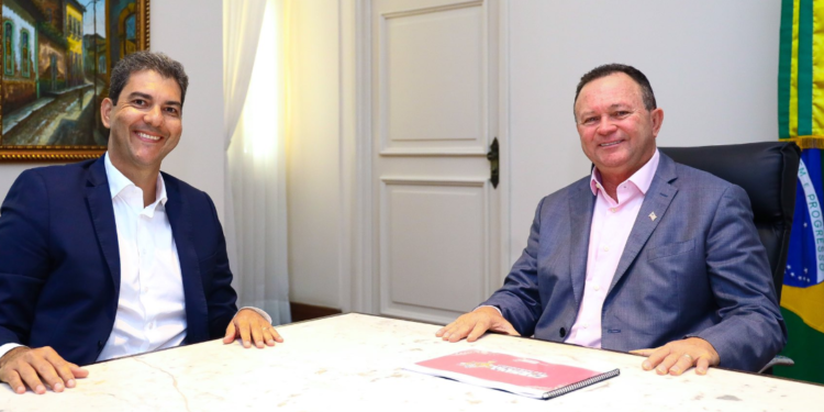 Encontro: Braide e Brandão juntos no Palácio dos Leões Encontro: Braide e Brandão juntos no Palácio dos Leões