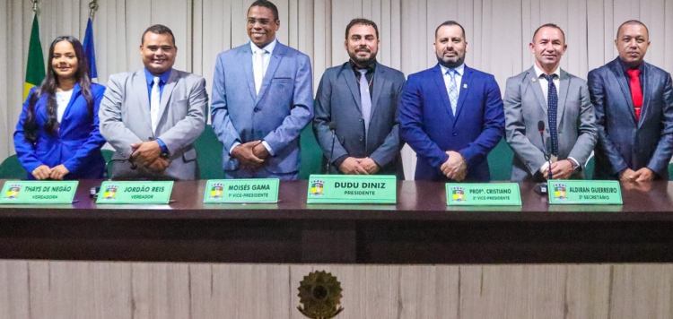 Dudu Diniz: Vereador é empossado como presidente da Câmara de Ribamar Dudu Diniz: Vereador é empossado como presidente da Câmara de Ribamar