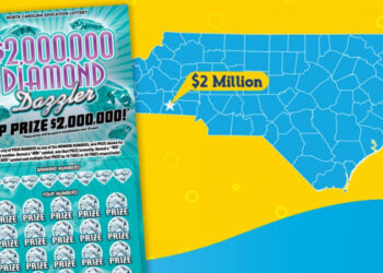 Sortuda: Mulher ganha duas vezes na loteria em intervalo de dois meses e fatura US$ 3 milhões