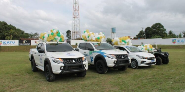Icatu: Prefeito Walace entrega novos veículos e reforça a frota da Administração Municipal em Icatu Icatu: Prefeito Walace entrega novos veículos e reforça a frota da Administração Municipal em Icatu