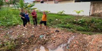 Magnólia: Professora esteve com moradores para falar sobre soluções dos alagamentos  na Forquilha e Cohab