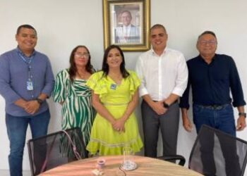 Anapurus: Professora Vanderly esteve na capital em busca da regularização de terras para a cidade