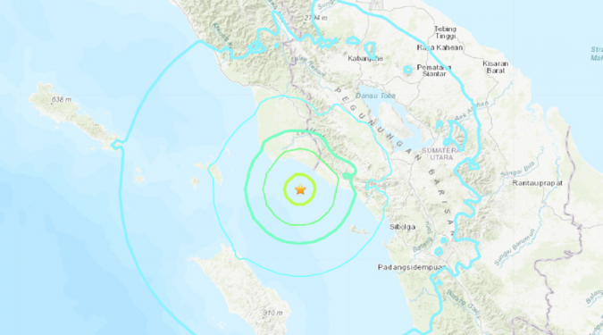 Indonésia: Terremoto de magnitude 6,0 atinge a costa do país