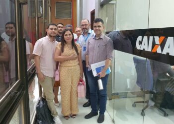 Vanderly Monteles: Prefeita de Anapurus esteve com representantes da Caixa Econômica Federal