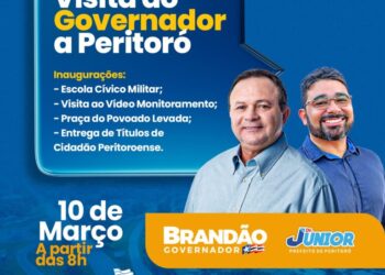 Peritoró: Cidade receberá visita do governador Carlos Brandão nesta sexta, dia 10