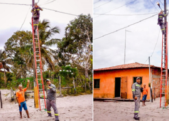 Icatu: Prefeitura inicia a modernização da iluminação pública no povoado Rio Novo