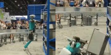 Robô desmaia após trabalhar por 20 horas sem parar; veja vídeo