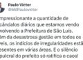 Paulo Victor: Presidente da Câmara critica silêncio de Braide diante de uma série de escândalos envolvendo a prefeitura Paulo Victor: Presidente da Câmara critica silêncio de Braide diante de uma série de escândalos envolvendo a prefeitura