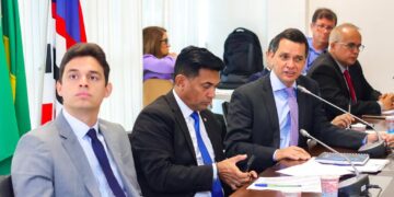 Comissões de Obras: Meio Ambiente e Educação discutem com Famem situação de obras paralisadas