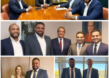 Em Brasília, Paulo Victor dialoga com lideranças nacionais sobre política e soluções para São Luís Em Brasília, Paulo Victor dialoga com lideranças nacionais sobre política e soluções para São Luís