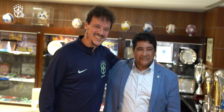 CBF: Fernando Diniz é anunciado como técnico da seleção brasileira CBF: Fernando Diniz é anunciado como técnico da seleção brasileira