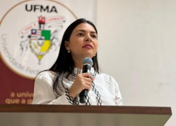 Janaína Ramos: Deputada esteve no início da Semana Municipal do Idoso, em Imperatriz