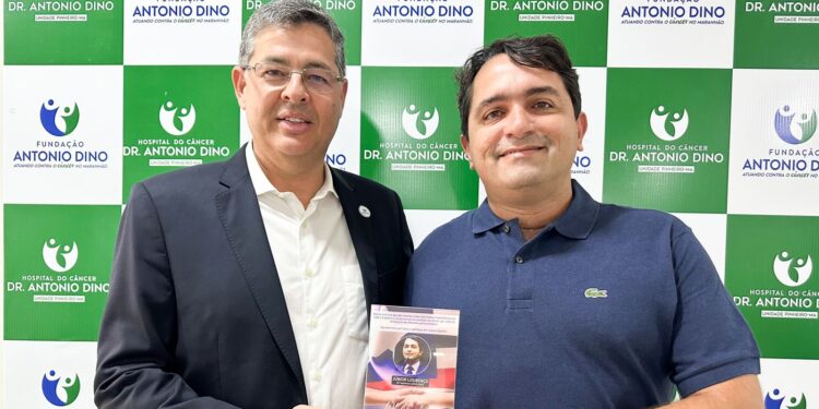 Deputado Junior Lourenço participa da inauguração do Hospital do Câncer, Antônio Dino na cidade de Pinheiro Deputado Junior Lourenço participa da inauguração do Hospital do Câncer, Antônio Dino na cidade de Pinheiro