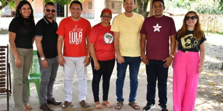 Nina Rodrigues: Presidente Estadual do PT reitera apoio ao pré-candidato a prefeito Evimar Barbosa Nina Rodrigues: Presidente Estadual do PT reitera apoio ao pré-candidato a prefeito Evimar Barbosa