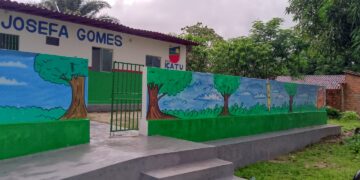 Prefeitura de Icatu Reforma a Escola Municipal Josefa Gomes no Povoado Mamuna