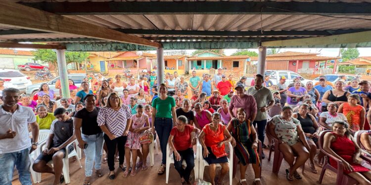 Deputada Janaína promove ação de dia da mulher em Cidelândia Deputada Janaína promove ação de dia da mulher em Cidelândia