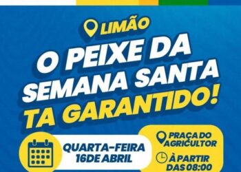 Centro Novo do Maranhão garante distribuição de peixe no povoado Limão para a Semana Santa