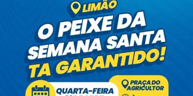 Centro Novo do Maranhão garante distribuição de peixe no povoado Limão para a Semana Santa